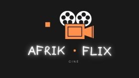 Grey Orange Minimalist Film Production Logo